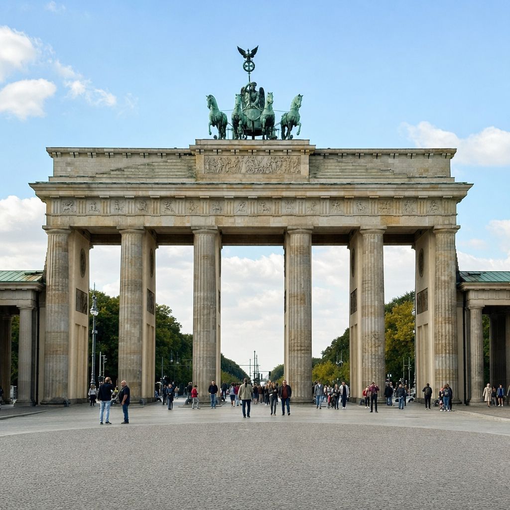 Ein Bild zum Thema Brandenburger Tor im Architektur Kontext