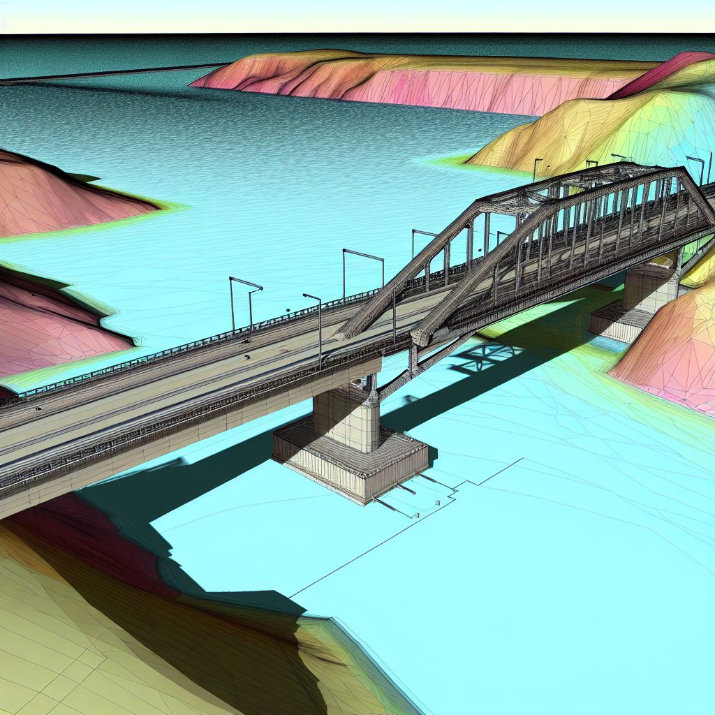 Ein Bild zum Thema Brücke im Architektur Kontext