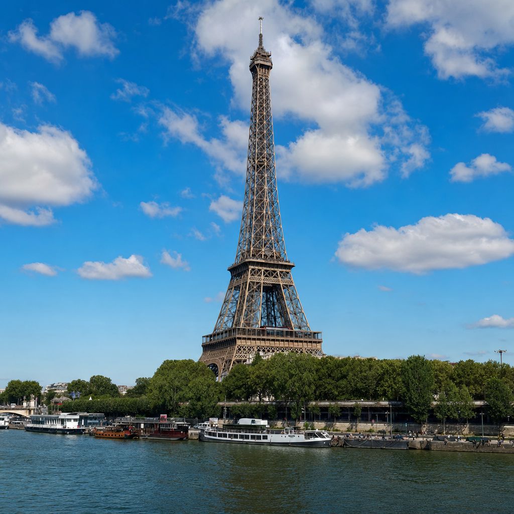 Ein Bild zum Thema Eiffelturm，Paris im Architektur Kontext