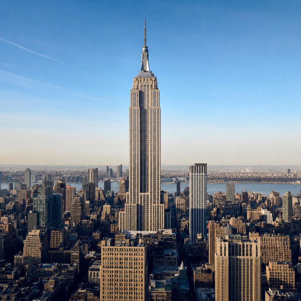 Ein Bild zum Thema Empire State Building im Architektur Kontext