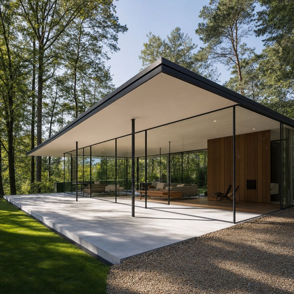 Ein Bild zum Thema Filigranbauweise im Architektur Kontext