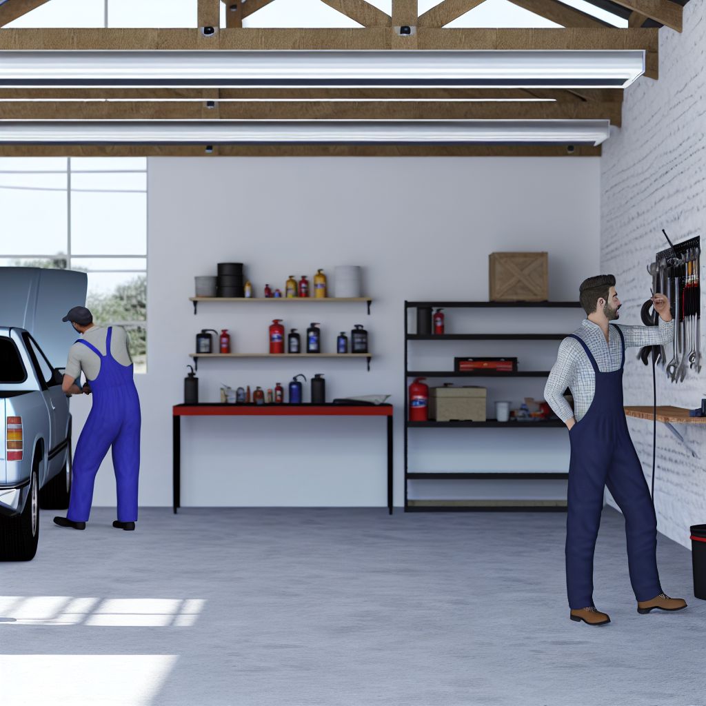 Ein Bild zum Thema Garage im Architektur Kontext