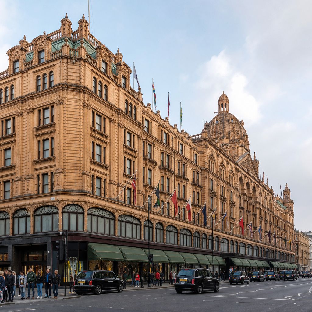 Harrods Ein Bild zum Thema Harrods im Architektur Kontext