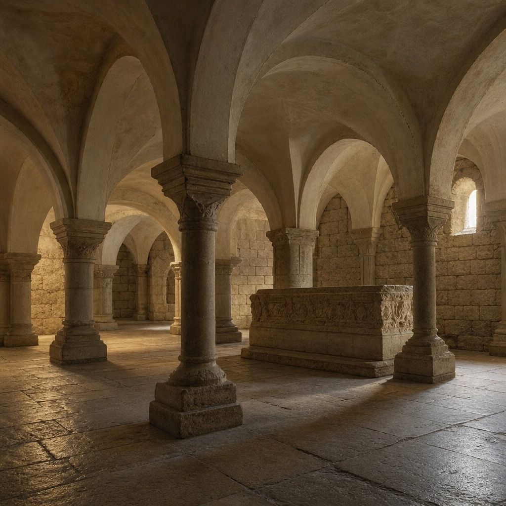 Krypta Ein Bild zum Thema Krypta im Architektur Kontext