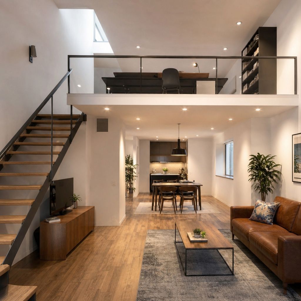 Mezzanin Ein Bild zum Thema Mezzanin im Architektur Kontext