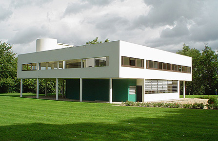 Villa Savoye - Außenansicht