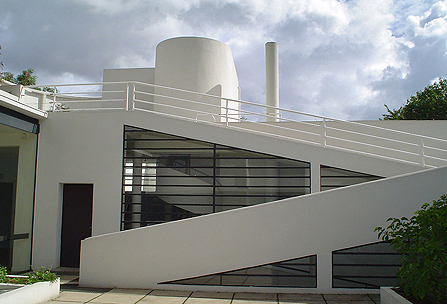 Villa Savoye, Rampe